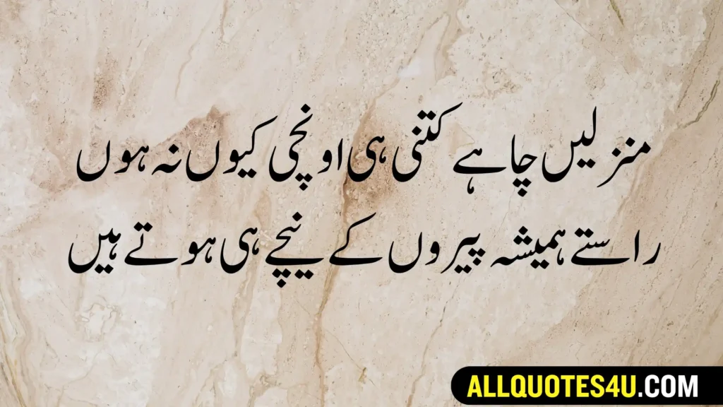 motivational quotes in urdu for success