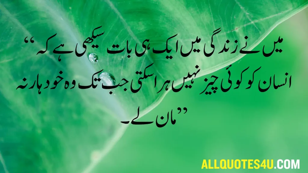 reality motivational quotes in urdu