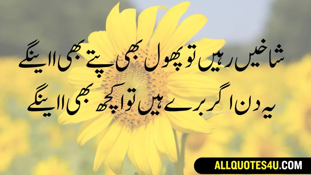 2 line motivational quotes in urdu